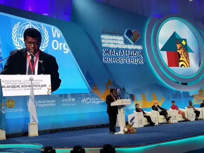 Deputy Executive Director of UN Population Fund has participated in the Global Conference on Primary Health Care in Astana