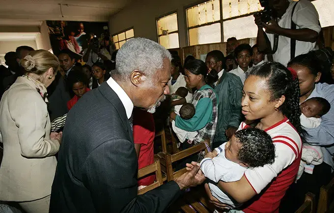 Statement by UNFPA Executive Director Dr. Natalia Kanem on the passing of former Secretary-General Kofi Annan