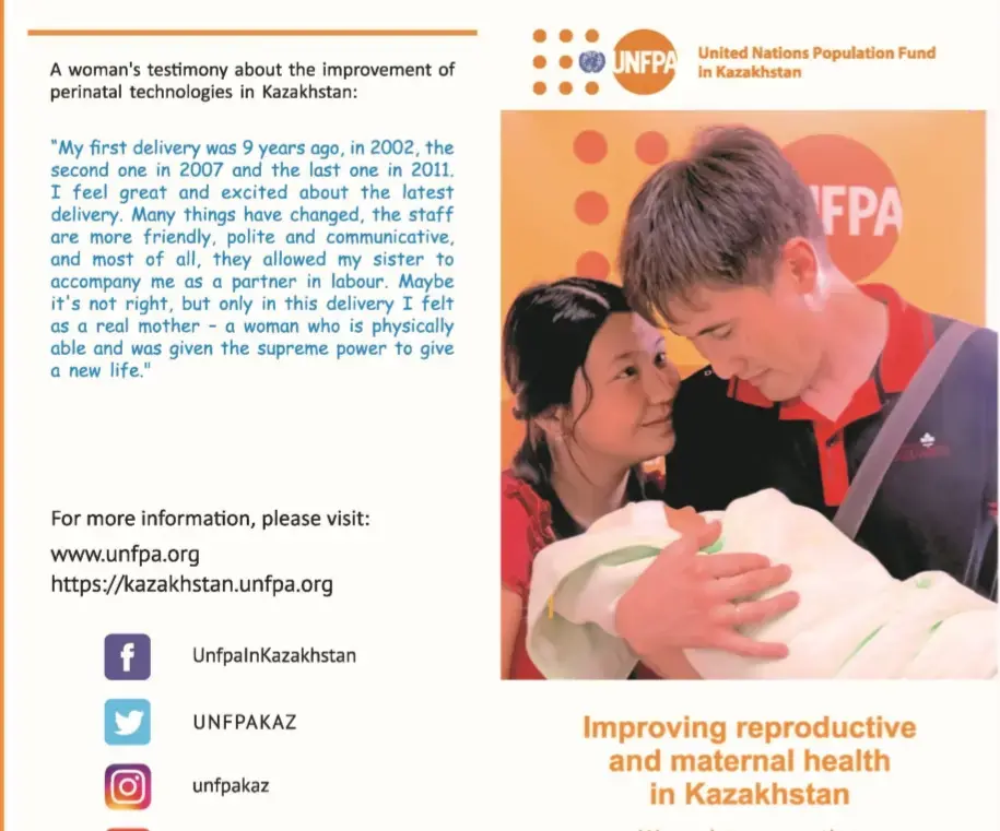 Improving reproductive and maternal health in Kazakhstan