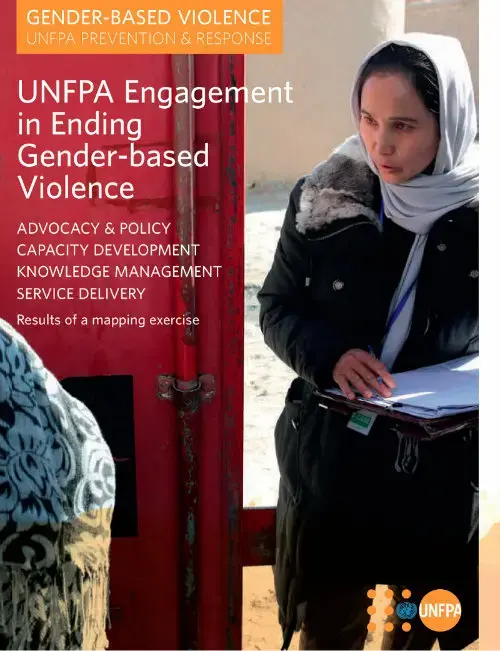 UNFPA Engagement in ending gender-based violence