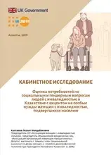 Desk Review: 2019 Needs assessment on social and gender-sensitive issues of people with disabilities in Kazakhstan with a focus on the special needs of women with disabilities who have experienced violence